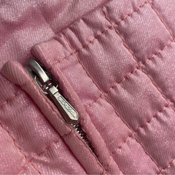 Vintage Chanel Bustier Corset Top Pink Quilted Strapless Spring 2001 Runway 38 - Picture 11 of 16